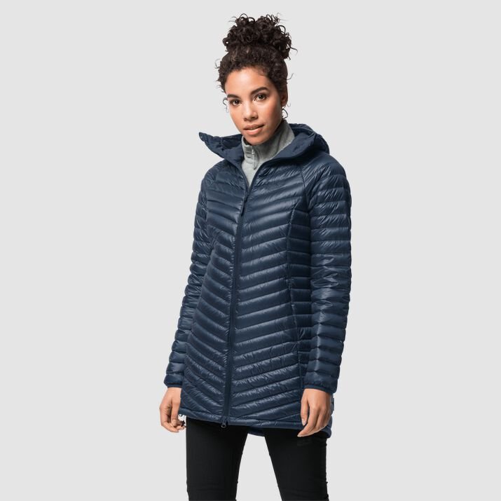 Abrigos Pluma Jack Wolfskin Atmosphere Mujer Azul Marino Mexico-4897615